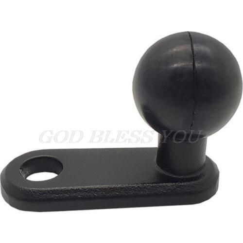 L Shape Aluminum Base Holder Ball Head Rearview Mirror RAM Mount for Motorcycle Drop Shipping
