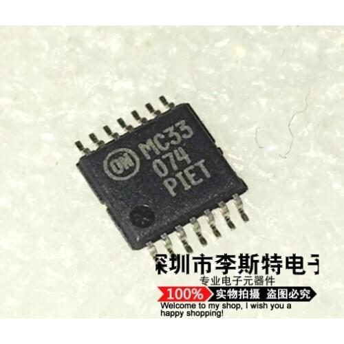 MC33074 MC33074DTBG MC33074DBTR2G TSSOP-14