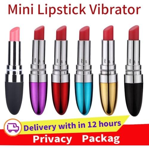 Mini Lipsticks Vibrator Secret Bullet Vibrator Clitoris Stimulator G-spot Massage Sex Toys For Woman Masturbator Quiet Product