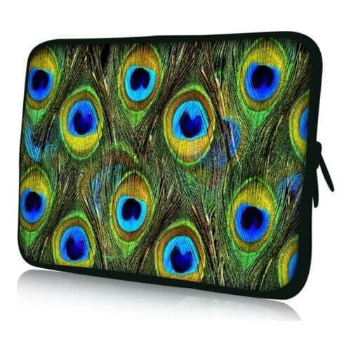 Peacock Computer Bag For Macbook Air Pro Retina 11 12 13 15 Macbook Air 13 2018 Case Laptop Handbag Shockproof Laptop Sleeve