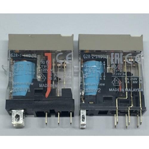 OMRON RELAY G2R-2-SND(S) 24VDC DC24V G2R-2-SN(S) 220VAC 24VDC P2RF-08-E Brand new and original relay