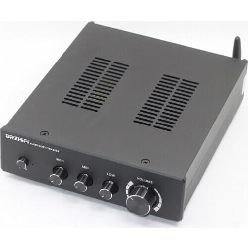 TPA3255-A Power Amplifier 600W Home Audio Bluetooth AMP Housing Tone Preamp Amplifier TPA-3255 300W *2 Perfect Pull Power