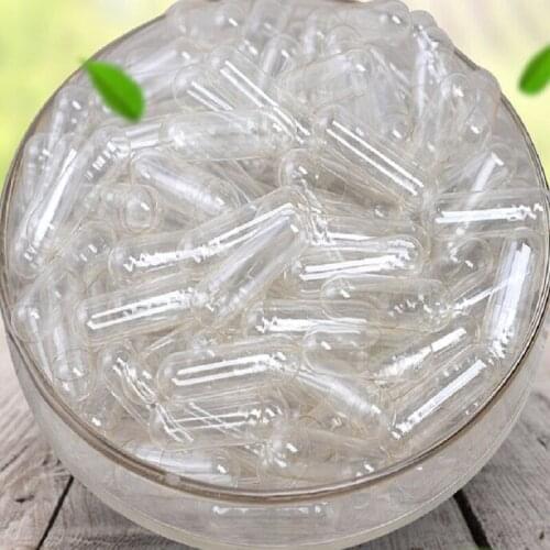 0# 1,0000pcs Clear transparent HPMC Vegetarian empty capsules!,(capsules available!)Tattoo accessories