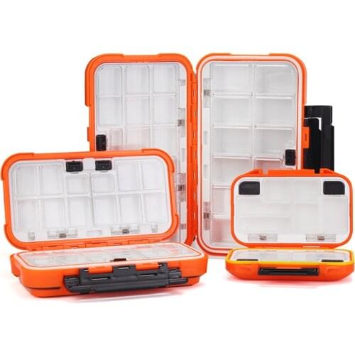 Waterproof Fishing Gear Tackle Case Fishing Gear Accessories Box Large Capacity Fish Hook Tool Storage Box Fishing Tackle box