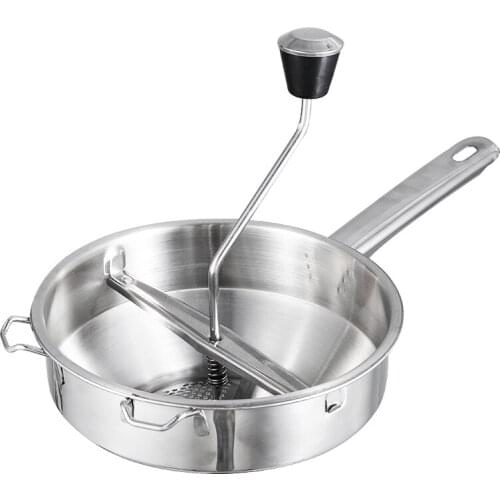 Stainless Steel Rotary Food Mill Great for Making Puree or Soups of Vegetables Tomatoes Creative Home Kitchen Tools