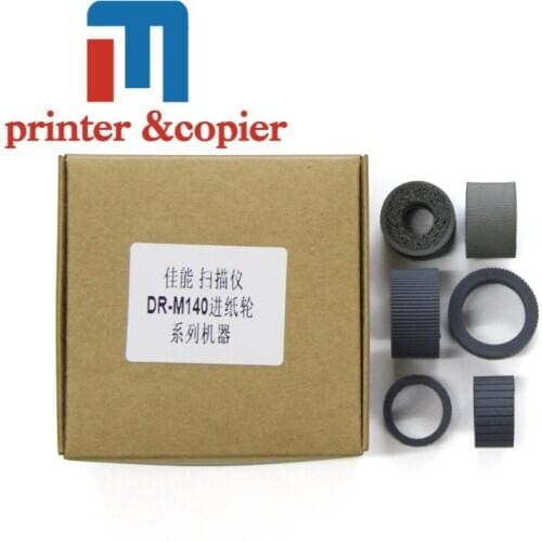 1sets new scanner pick up roller for canon DR-M140DRM140 pick up roller tire Scanner PICK Brake Roller