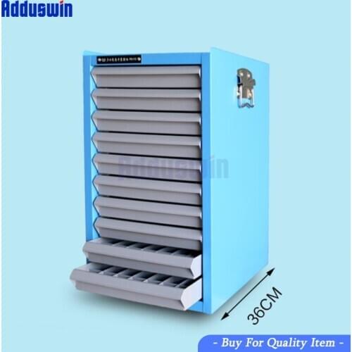 10-level Multifunctional Gasket Storage Cabinet Common Rail Injector Washer Gasket Nozzle Gasket Placement Box Repair Tool