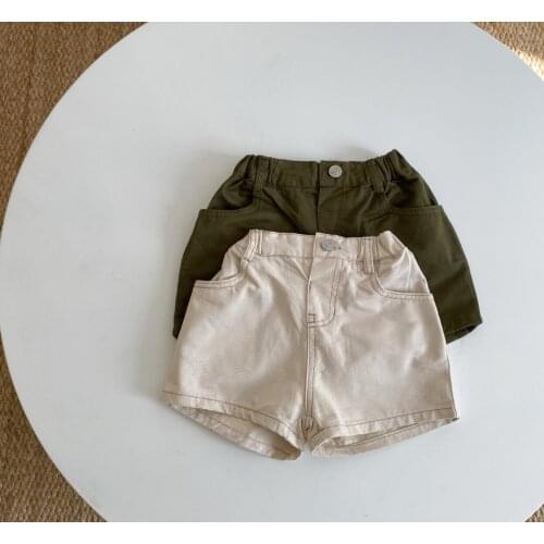 2021 new style girls boys shorts summer cotton fashion kids shorts