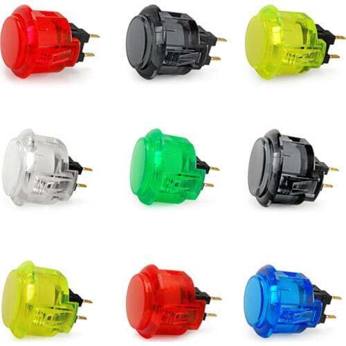 3PCs Original Sanwa OBSC-30 Push Buttons for arcade DIY Cabinet parts/ arcade game machines cabinets HORI 6 colors available