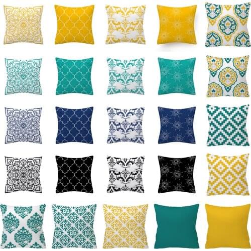 45X45CM Abstract Geometric Cushion Cover Modern Nordic Decorative Pillowcase Sofa Couch Seat Throw Pillow Cover Livingroom Decor