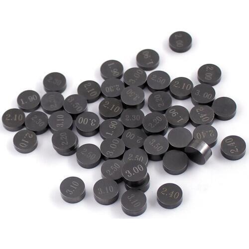 50pcs Motorcycle Engine Parts Adjustable Valve Shim 7.48mm Refill Kit For Kawasaki KLX250R 1994-1996 KLX250 1979-1980