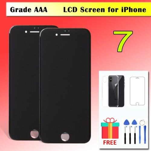 HOT 100% Grade AAA Display For iPhone 7 7G LCD Touch Screen Digitizer Assembly Replacement No Dead Pixel Pantalla Repair Parts