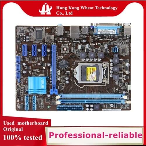 For ASU P8H61-M LX Motherboard Socket LGA 1155 DDR3 SATA2 For Intel H61 Original Desktop Used Mainboard