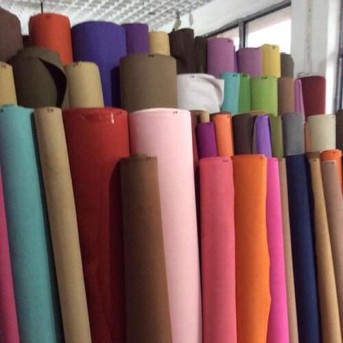 1.4MM thickness microfiber double face suede Ultra Fibe leather fabric material