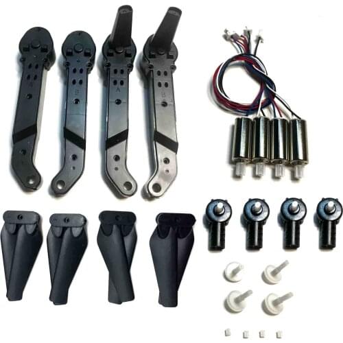 E88 teng1 rc drone Quadcopter e88 pro helicopter parts propeller props blades Engines Arm Motor gear set
