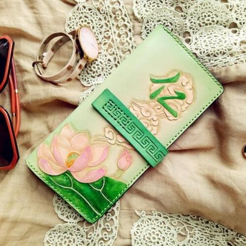 FOJIURETY Green Wallets