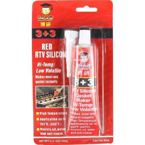 Sealant 3 + 3 High Temperature Silicone Rubber Automotive Non-adhesive Gasket Oil Resistant Waterproof Sealant For Engines