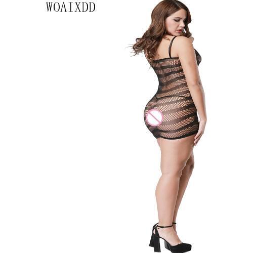 Hot Sexy Lingerie Lace Dress Babydoll Womens Underwear Nightwear Sleepwear Chemises Night Wear Dress Plus Size