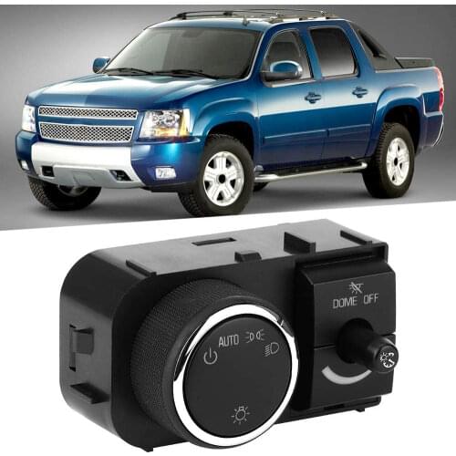 Car Headlight Fog Lamp Control Switch Button for Chevy Silverado Suburban Tahoe GMC Sierra Yukon Hummer H2 15926098 High Quality