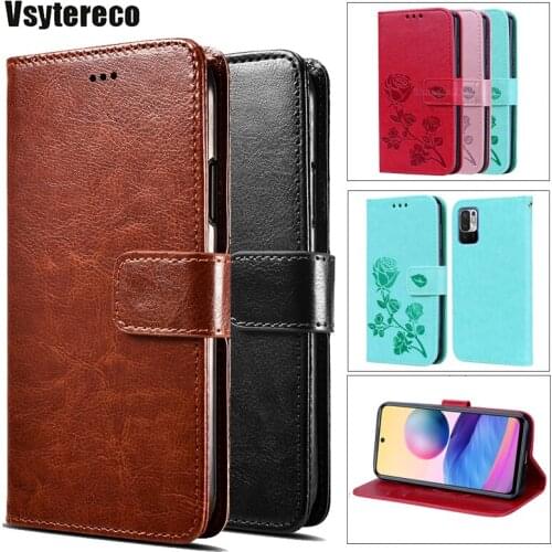 Flip Leather Case For Redmi Note 10T 10s 9 pro max 9T 9A 9C 8A K40 pro Wallet Cover on xiomi 10T lite Poco X3 nfc M3 Pro F3 Etui
