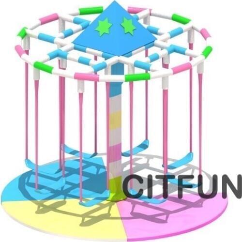 Indoor playground electric playing chairs customized swing seating SD-005C