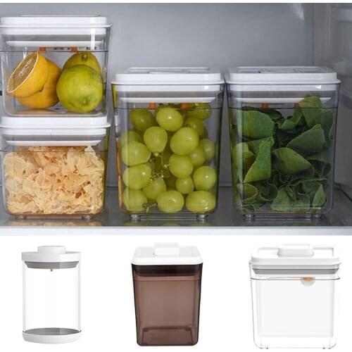 Kitchen Food Container Airtight Storage Box for Grains Snacks Candy Dried Fruit Storage Unique Sealing Design RE