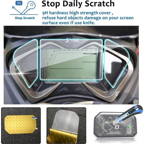 Motorcycle Cluster Scratch Protection Film Screen Protector For SYM CRUISYM150 CRUISYM 150