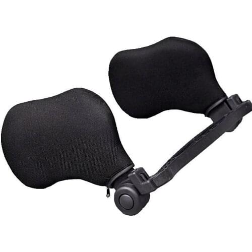 Sleep side pillow in the car Travel car headrest can be rotated at will