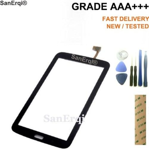 SanErqi For Samsung Galaxy Tab 3 7.0 SM-T210 SM-T211 T210 T211 7" Touch Screen Digitizer Glass Panel Sensor
