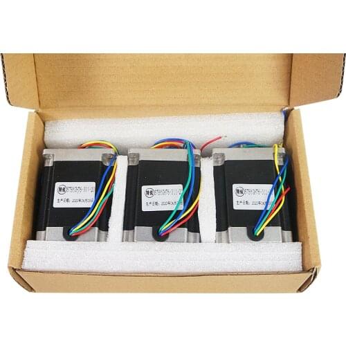 CNC nema 23 Stepper Motors 1.2Nm 1.5Nm 3A 57x56mm 57x76mm 4-Wires for CNC Mill Lathe Plasma Router
