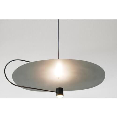 Nordic postmodern simple art restaurant lamps study bedroom pendant lights creative fashion line hanging lamp