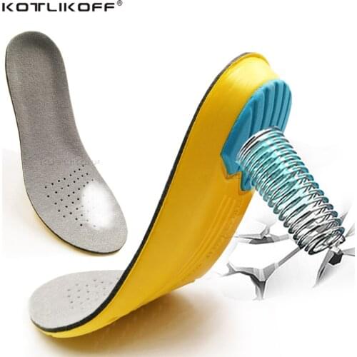 Running Sport Basketball Insoles For Feet Deodorant Breathable Sneaker Inserts Cushion Memory Foam Shoe Insole Unisex 1 Pairs