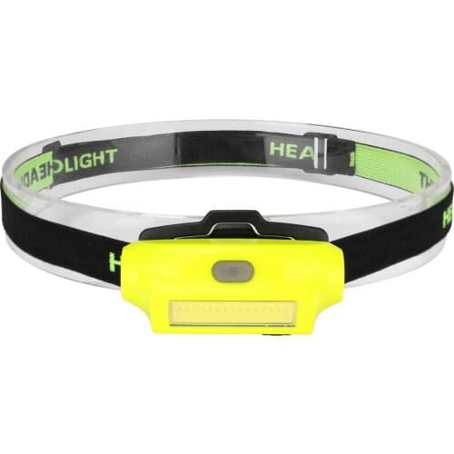 Outdoor work cycling camping Mini portable USB rechargeable built-in battery 180 degree adjustment 2-way lighting headlamp