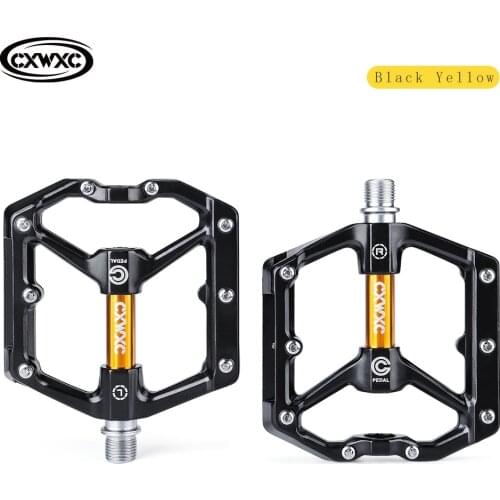 Flat Platform Bicycle Pedals Aluminum Pedal For MTB Mountain Urban BMX Hybrid Bikes Parts Sealed Bearing All-round Bike Pedals
