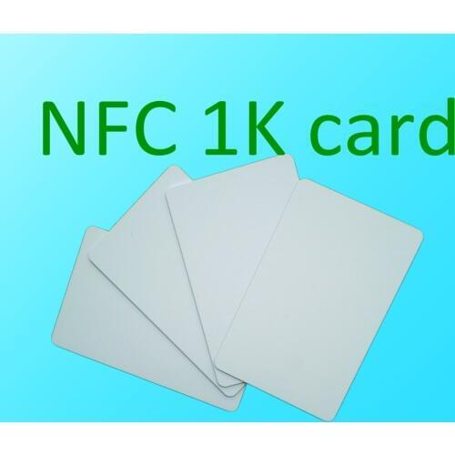 10pcs NFC Smart Card Tags label for Android Read for apps 13.56mhz 1K card