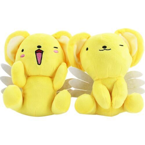 18cm 2 style Cardcaptor Sakura Kero sitting pose Cartoon Plush Stuffed Toy