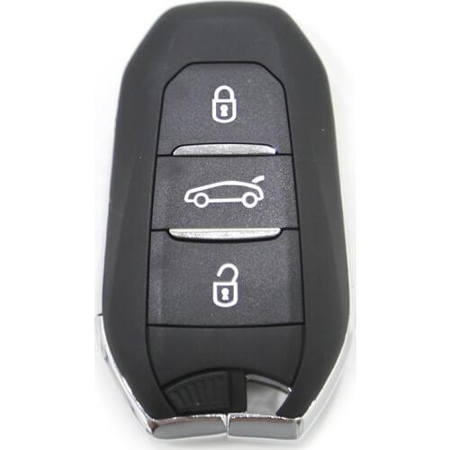 3 Buttons 434MHz Smart Remote Control Smart Key Intelligent Remote Control for Peugeot 508 301 and for Citroen C-Elysee,etc
