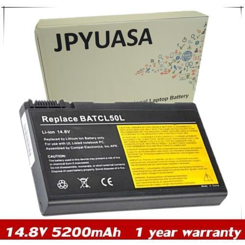 7XINbox 14.8V 5200mAh Battery BATCL50L4 For Acer BATCL50L 9100 9500 9010 290 2355 4050 4150 4650 290ELC 290ELMi 290EXCi 290LCi