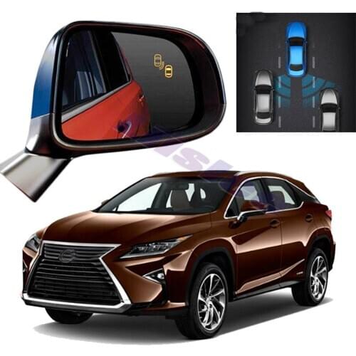 Car BSM BSD BSA Radar Warning Safety Driving Alert Mirror Detection Sensor For Lexus RX AL20 2015 2016 2017 2018 2019 2020