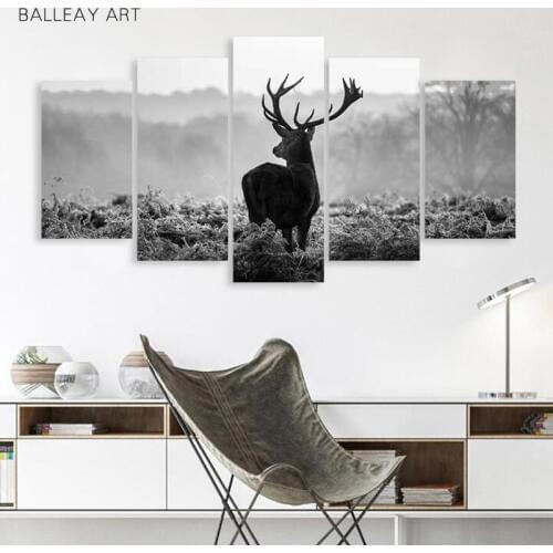 BALLEAY ART Wall Black And White Paintings