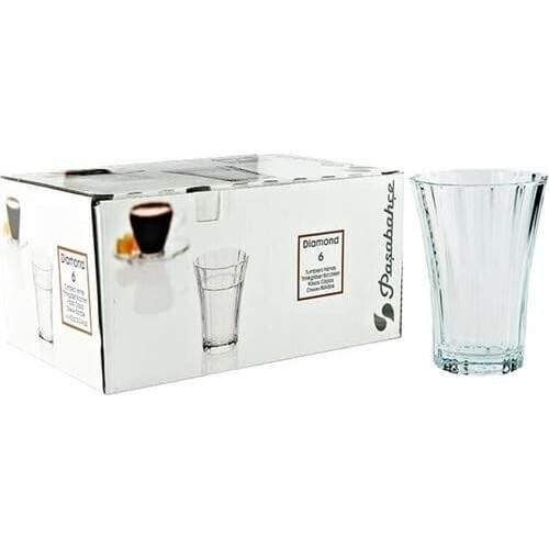 Paşabahçe 52400 Diamond Coffee Side Glass/Tequila Glass 6 Piece
