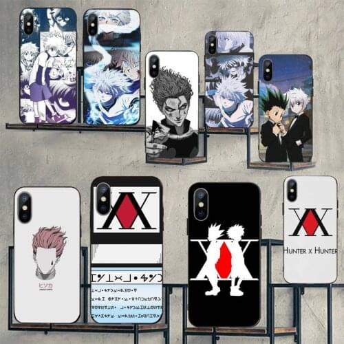 Anime Hunter X Hunter Phone Case for iPhone 11 12 pro XS MAX 8 7 6 6S Plus X 5S SE 2020 mini