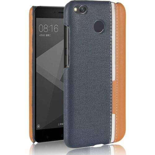 Redmi 4X case Redmi 4 x Cover Double color PU Leather Protective Hard cover For Coque Xiaomi Redmi4X phone cases Capa
