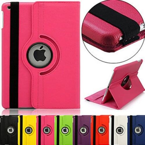 For iPad Pro 12.9 inch 2017 & 2015 Flip Pu Leather Rotating Case Stand Smart Cover for iPad Pro 12.9" A1670 A1671 A1584 A1652