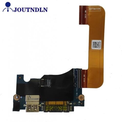 JOUTNDLN FOR Dell OEM XPS 13 9350 / 9360 USB Port / SD Card Reader IO Circuit Board H2P6T 0H2P6T AAZ80 LS-C881P