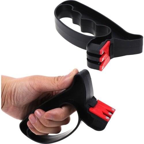 2 In 1 Handheld Knife Scissor Blade Knife Sharpener Sharpening Cooking Tools
