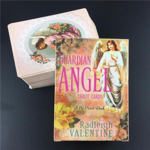 Guardian Angel Tarot Cards Full English Outdoor Party Guidance Divination Fate Game Board Oracle Cards Deck