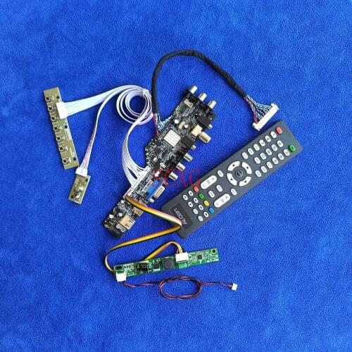 KIT 1920*1080 LED LCD AV VGA USB HDMI-compatible Signal Digital Fit LM238WF4/LM238WF5 Display controller drive board 30-Pin LVDS