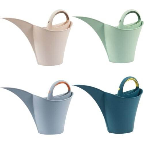 Creative Pelican Long Tips Watering Can 2L Portable Gardening Watering Bottle K0AB