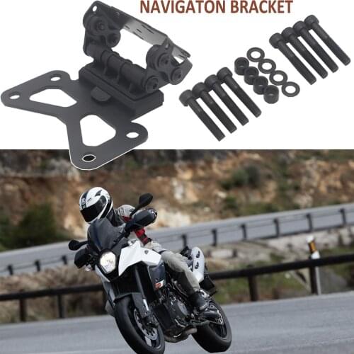 Motorcycle GPS Mount Navigaton Plate Bracket Wireless Charging Front Phone Stand Holder Compatible For 990 SM T R 990 Adventure